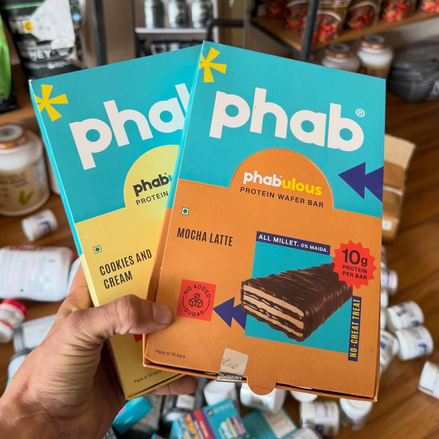 Phabulous Protein Wafer Bars by Phab